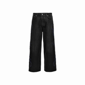 Off- blue Fla Men's Jeans Durable Construction Wearable Piece
