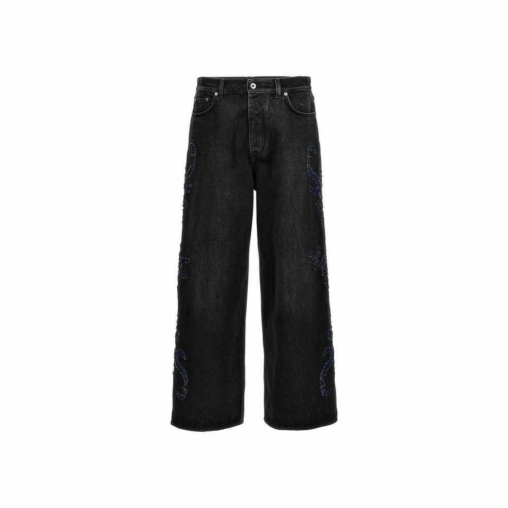 Off- blue Fla Men's Jeans Durable Construction Wearable Piece