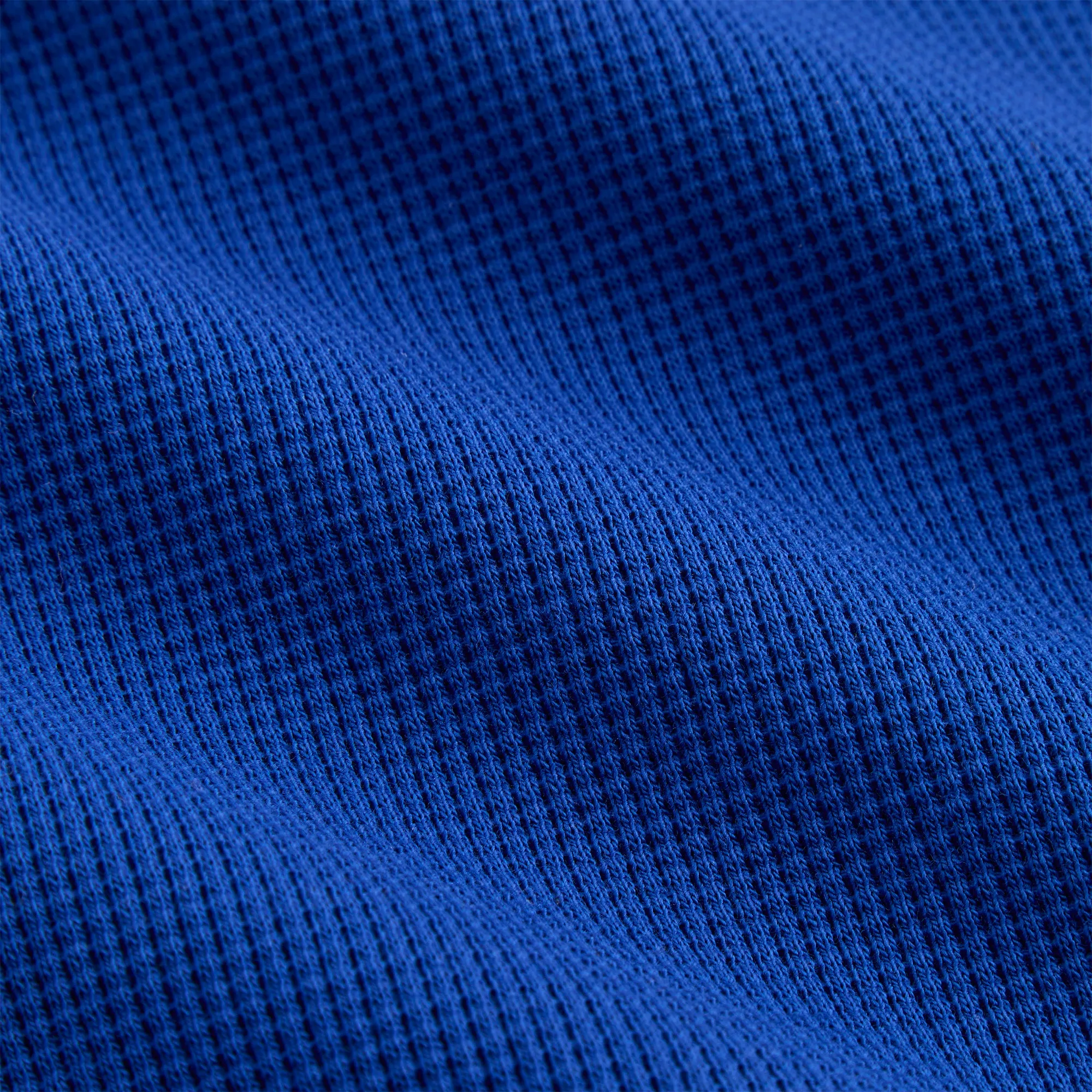 Lounge Wear Kith Micro Waffle Drew Polo - Cyclone