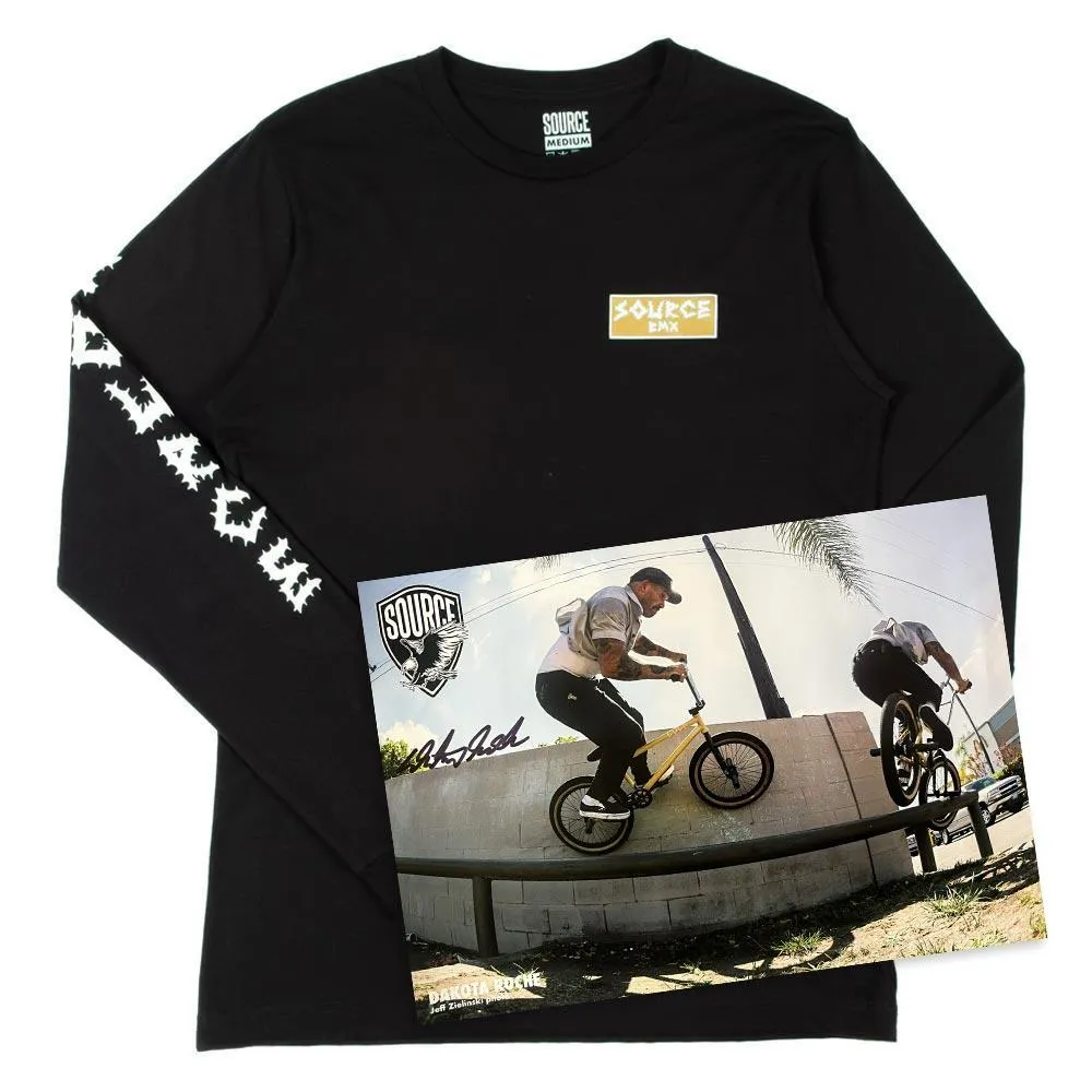 Casual Vibes Basic Wear Source Dak LS Tee & Signed Poster (Reward)