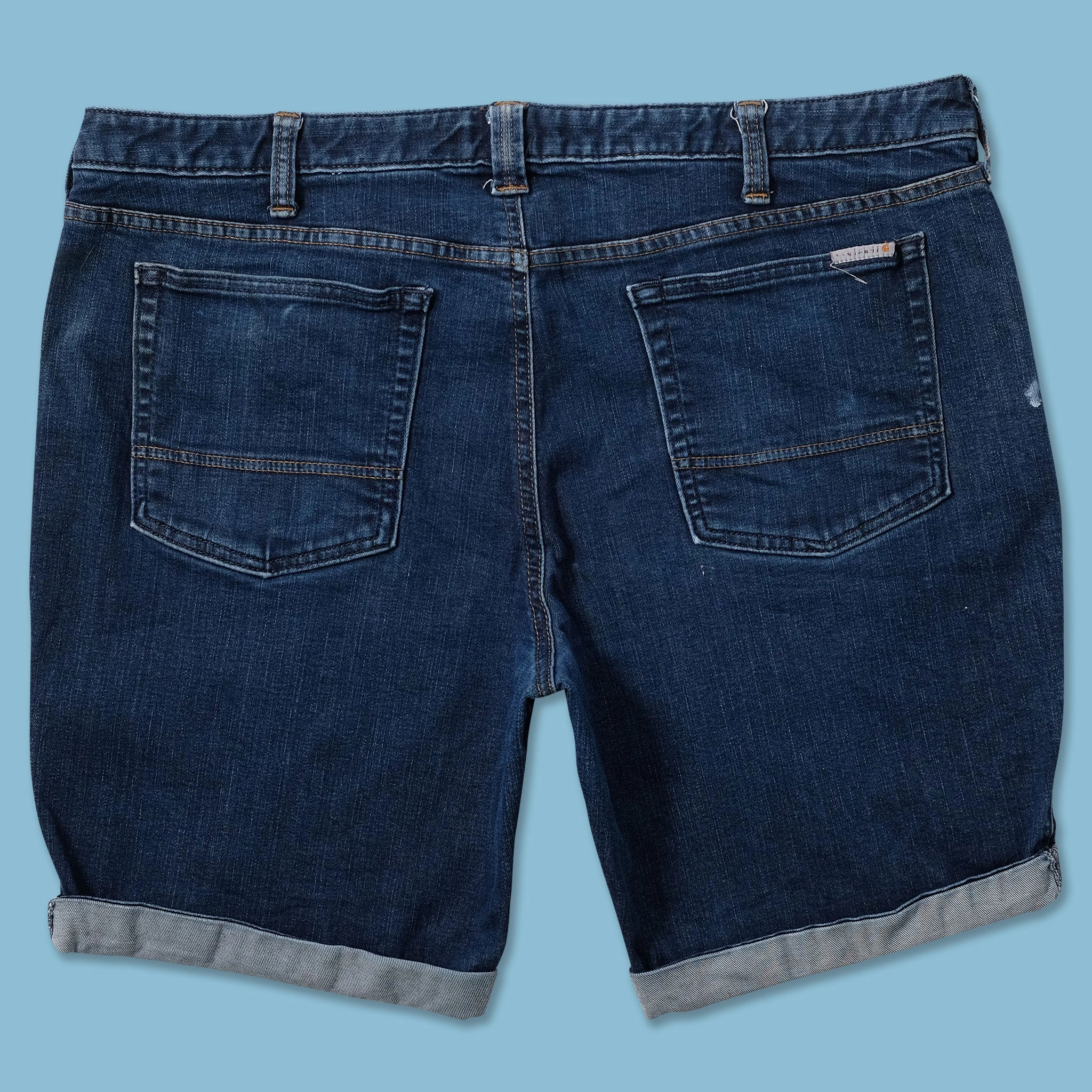 Carhartt Deniim Shorts W38 Snag Resistant Fabric DoubleLayeredKnees
