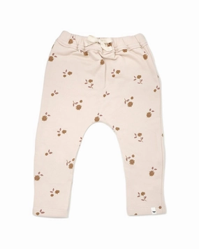 Cozy Stretch oh baby! Leaves Print Brooklyn Jogger