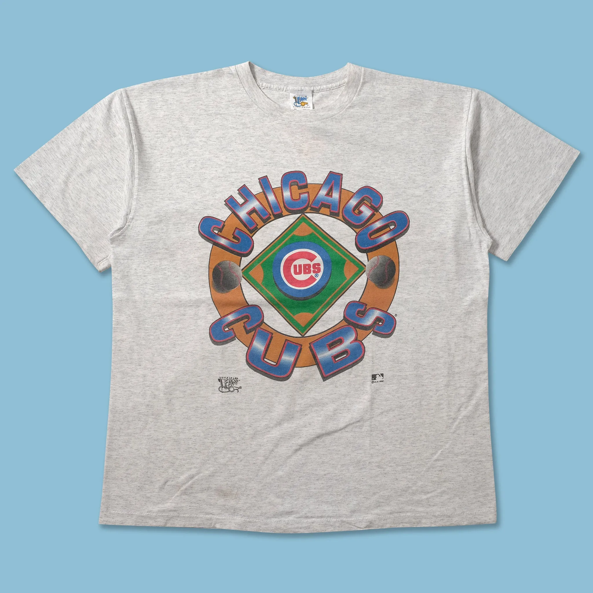 Moisture Management Technology Casual Layer 1992 Chicago Cubs T-Shirt XLarge