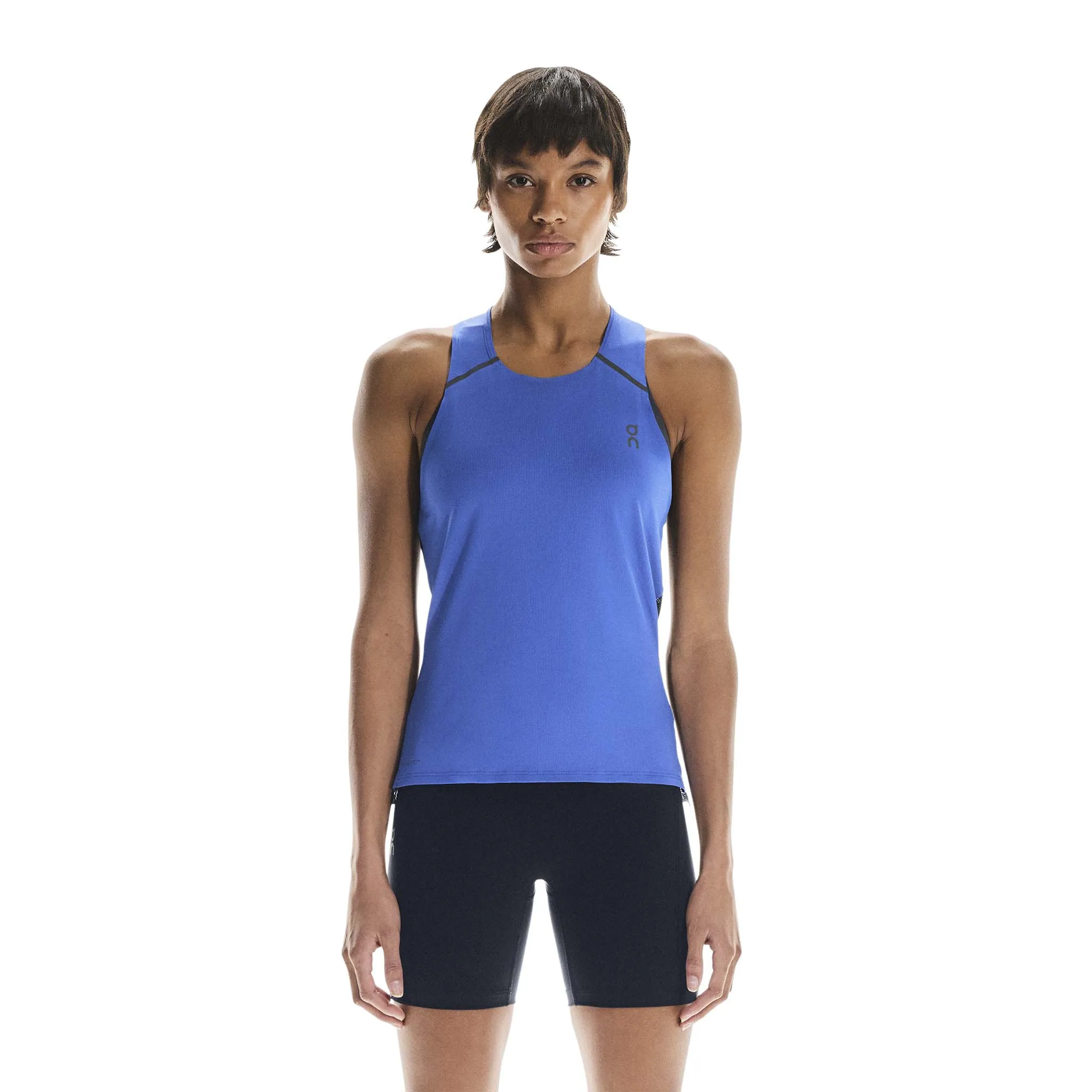 shipbuilders Heavy - duty On | Women's Performance Tank - Zaffre/Navy