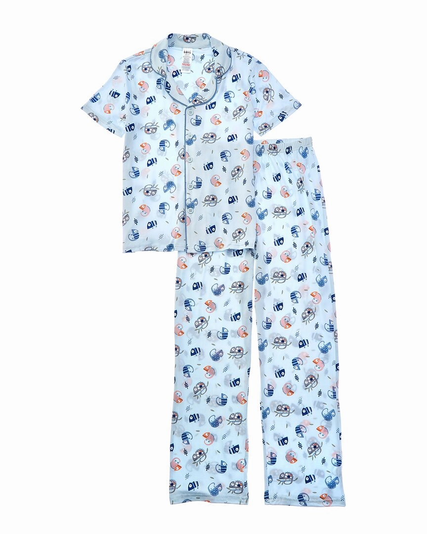 All Day Comfort Design Wide Leg Opening Design Only Boys 2pc Sleepy Time Pajama Set