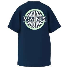 Comfort Style Vans Boys Circle Back T-Shirt - Dress Blues