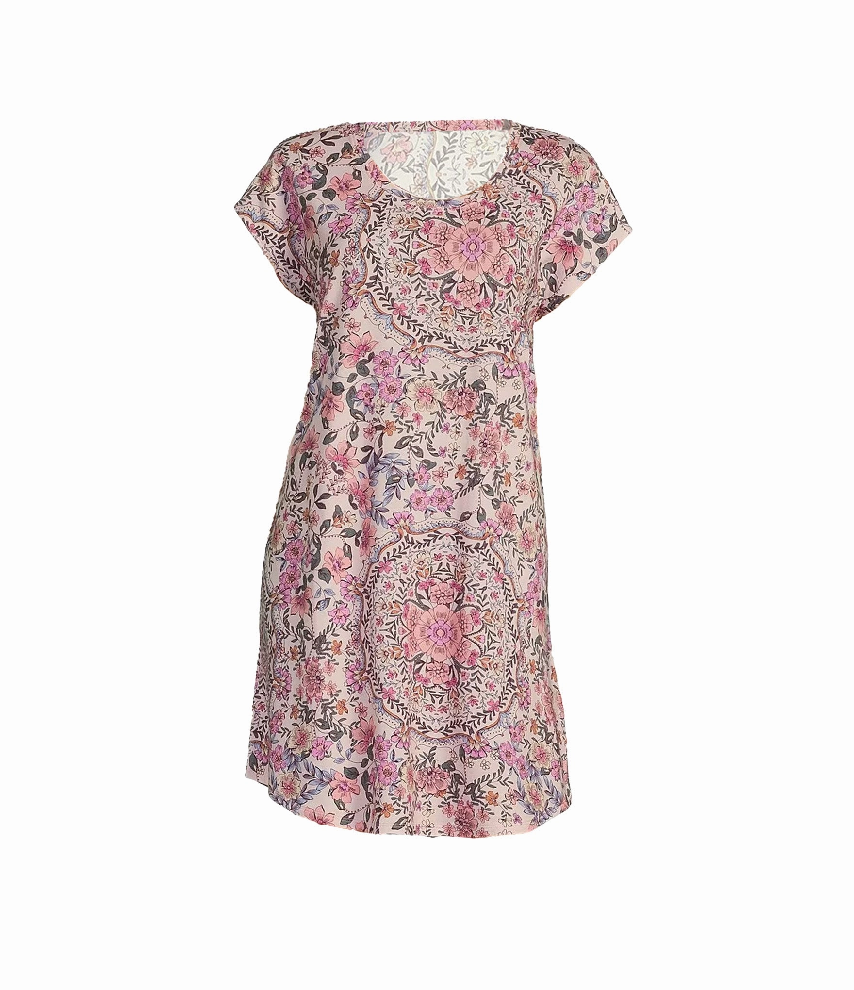 MachineWashable Fabric MultiPurpose Loungewear Johnny Was Women's The Brigette Sleep Dress, The Aussie