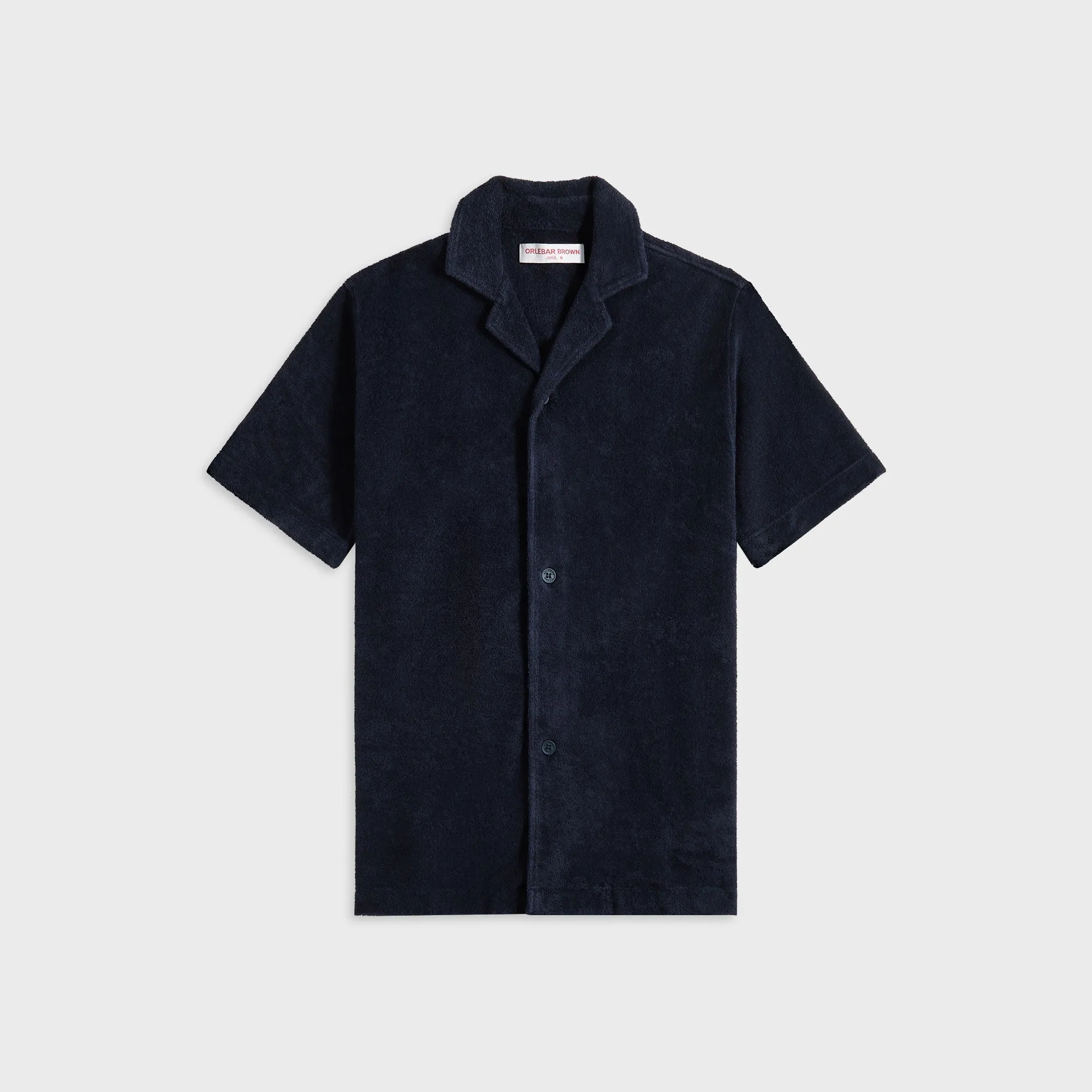 Tuckable Hem Premium Feel Orlebar Brown Howell Shirt ?C Night Iris