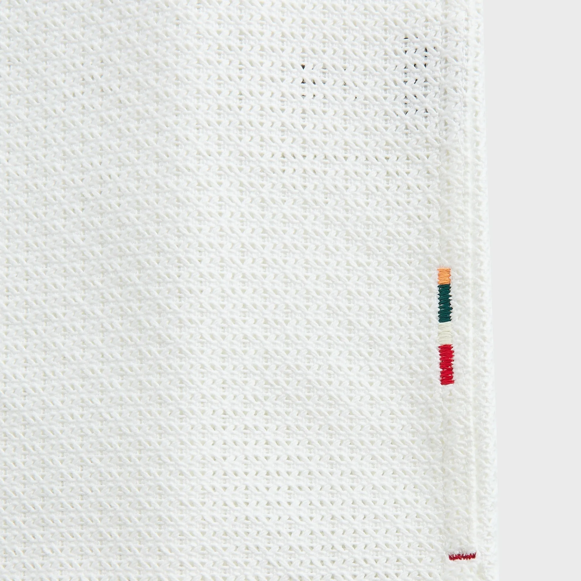 Bold Hue Orlebar Brown Maitan Open Weave Shirt - Cloud