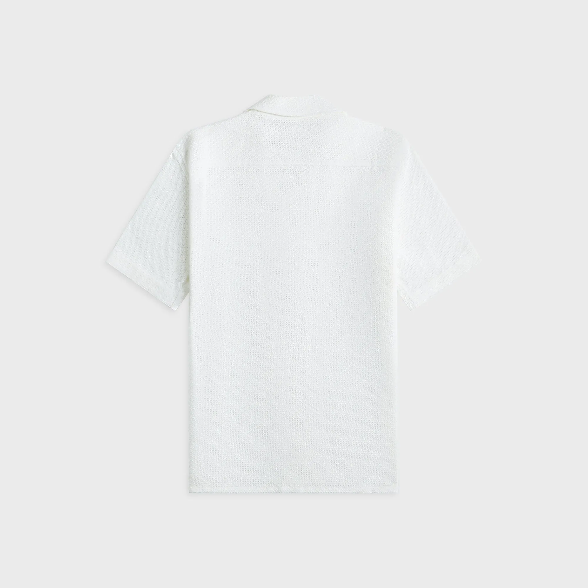 Orlebar Brown Maitan Open Weave Shirt - Cloud Cooling Mesh Lining Classic Appeal