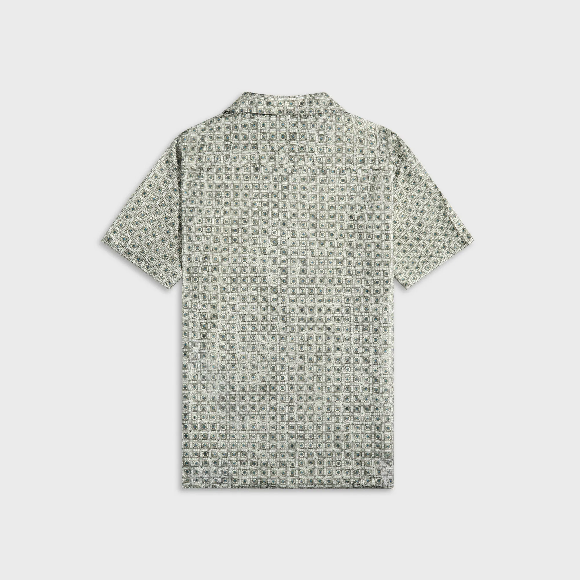 Orlebar Brown Maitan Silk Solstice Shirt - Latte crew neck