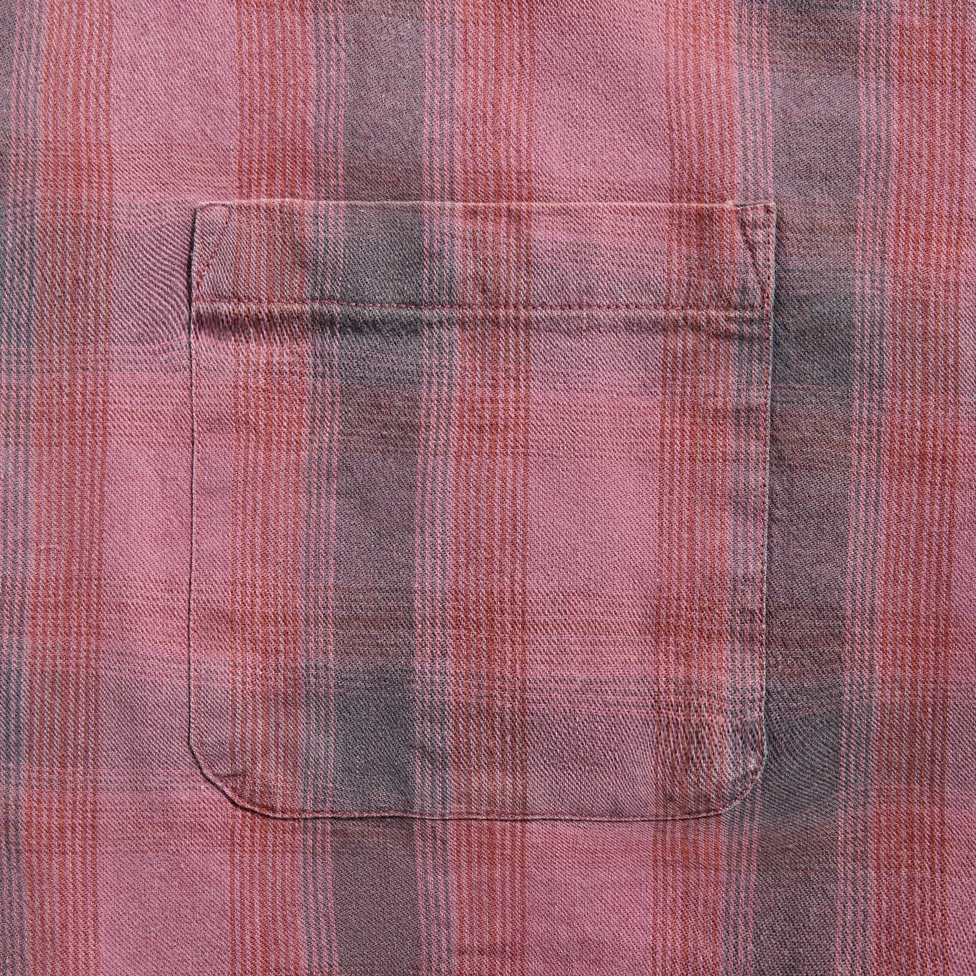 Sheer Panel Quick Release Cuffs Our Legacy Borrowed Shirt - Idaho Flannel Check