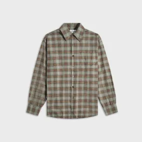 Our Legacy Borrowed Shirt - Iowa Flannel Check Odor control