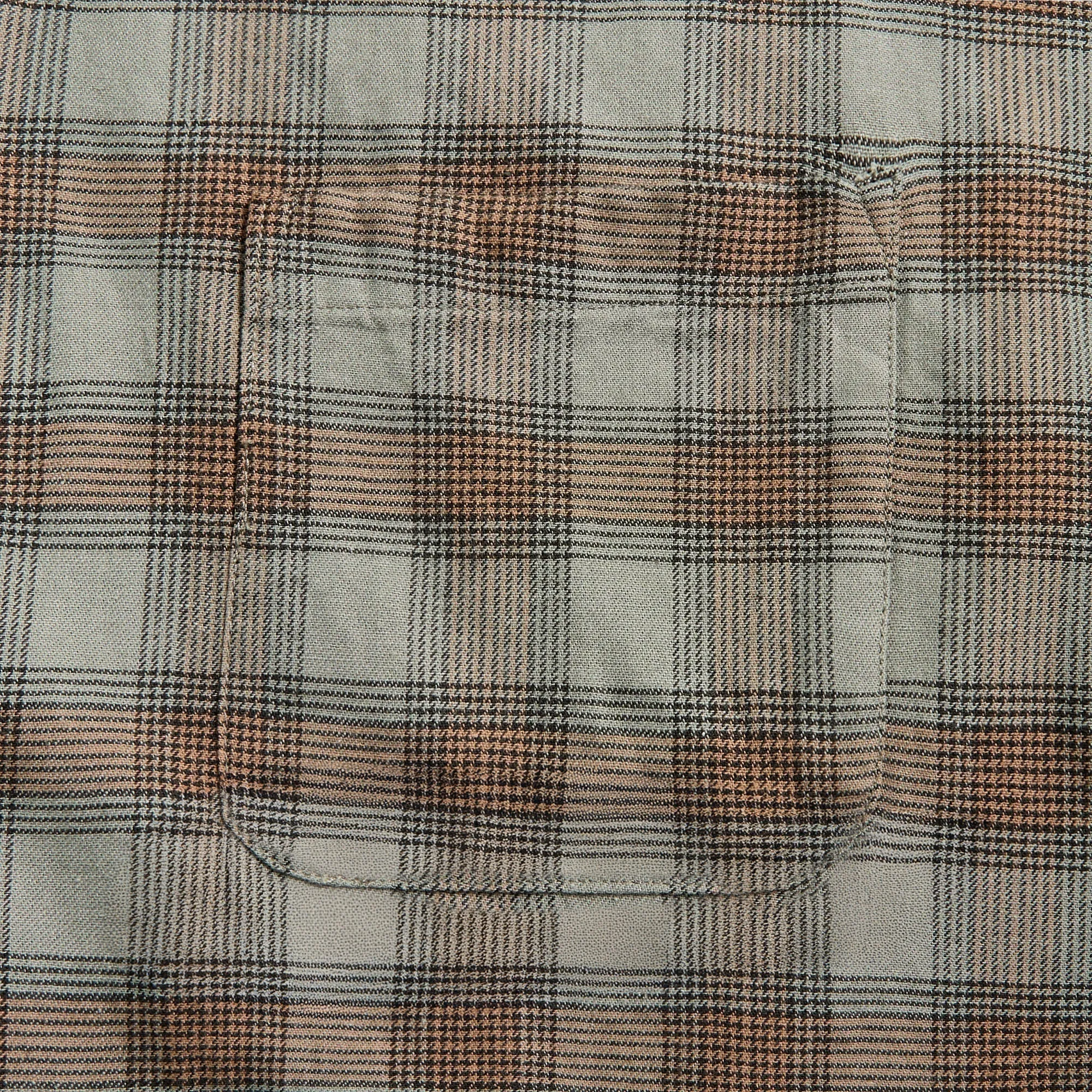 Striped Pattern Lightweight Construction Our Legacy Borrowed Shirt - Iowa Flannel Check