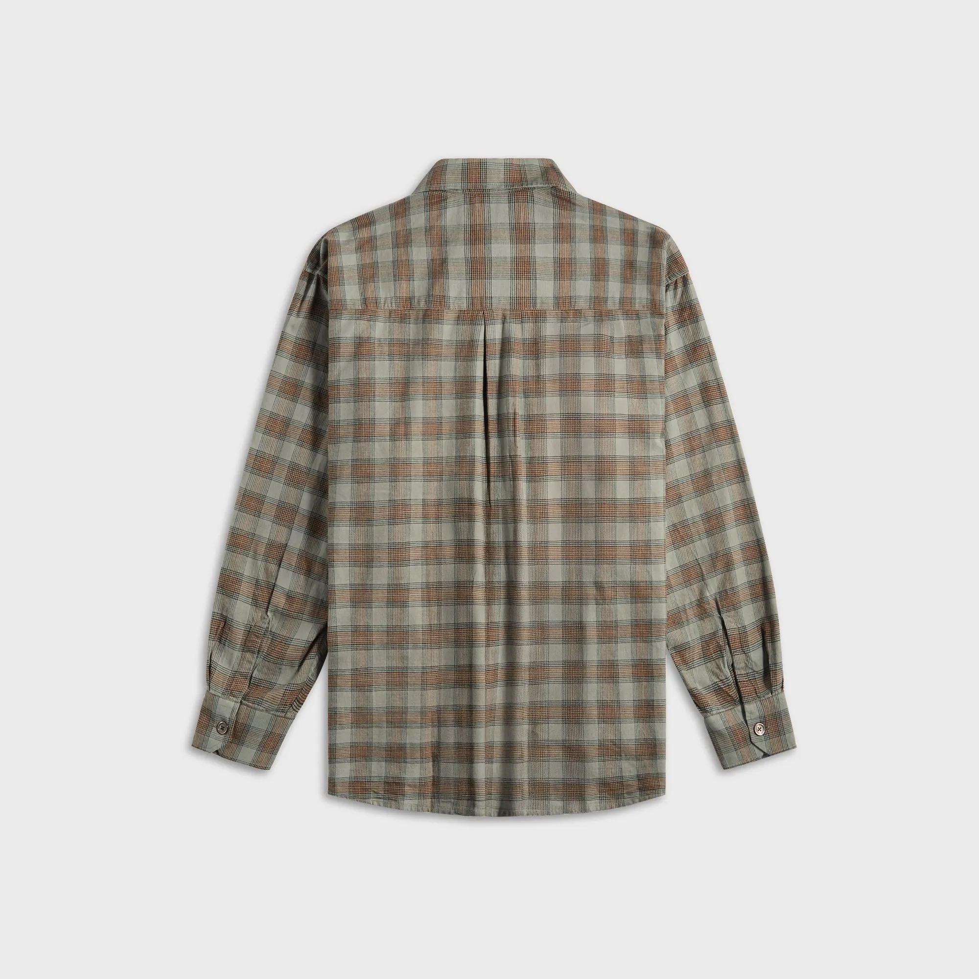 High-Quality Material Wardrobe Staple Our Legacy Borrowed Shirt - Iowa Flannel Check