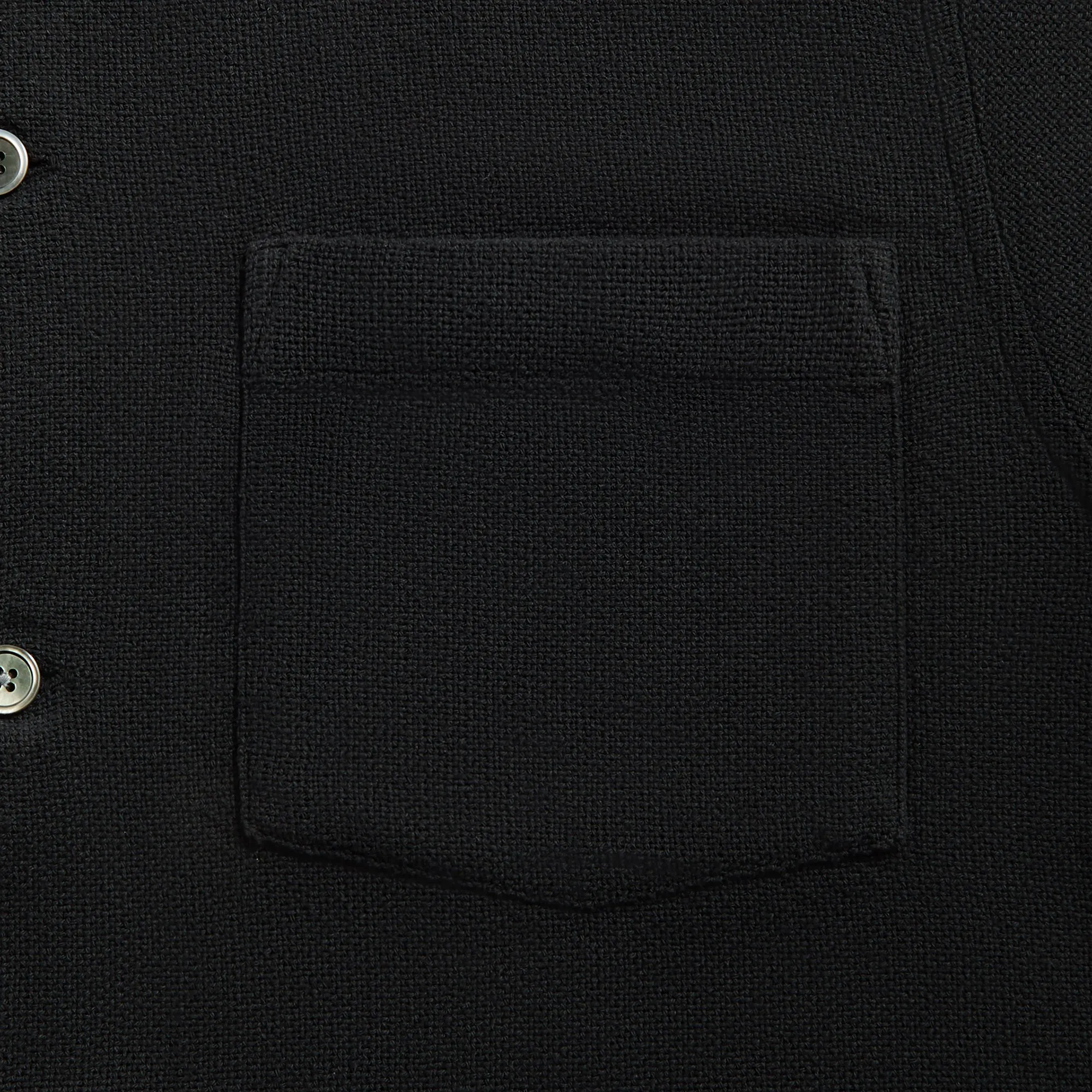 Static Dissipating Fiber Outdoor Gear Our Legacy Box Shirt - Black Crochet Weave