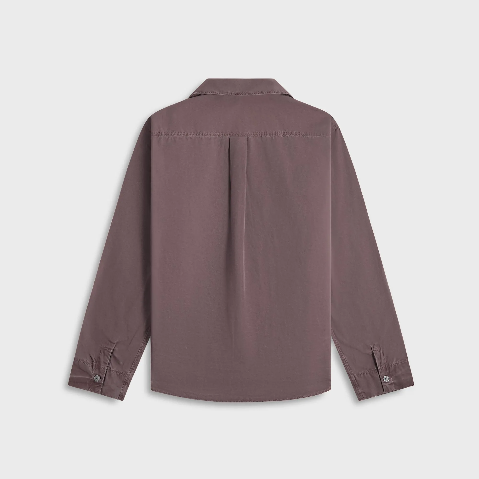 Outerwear Companion Our Legacy Funnel Shirt - Charcoal Bordeaux
