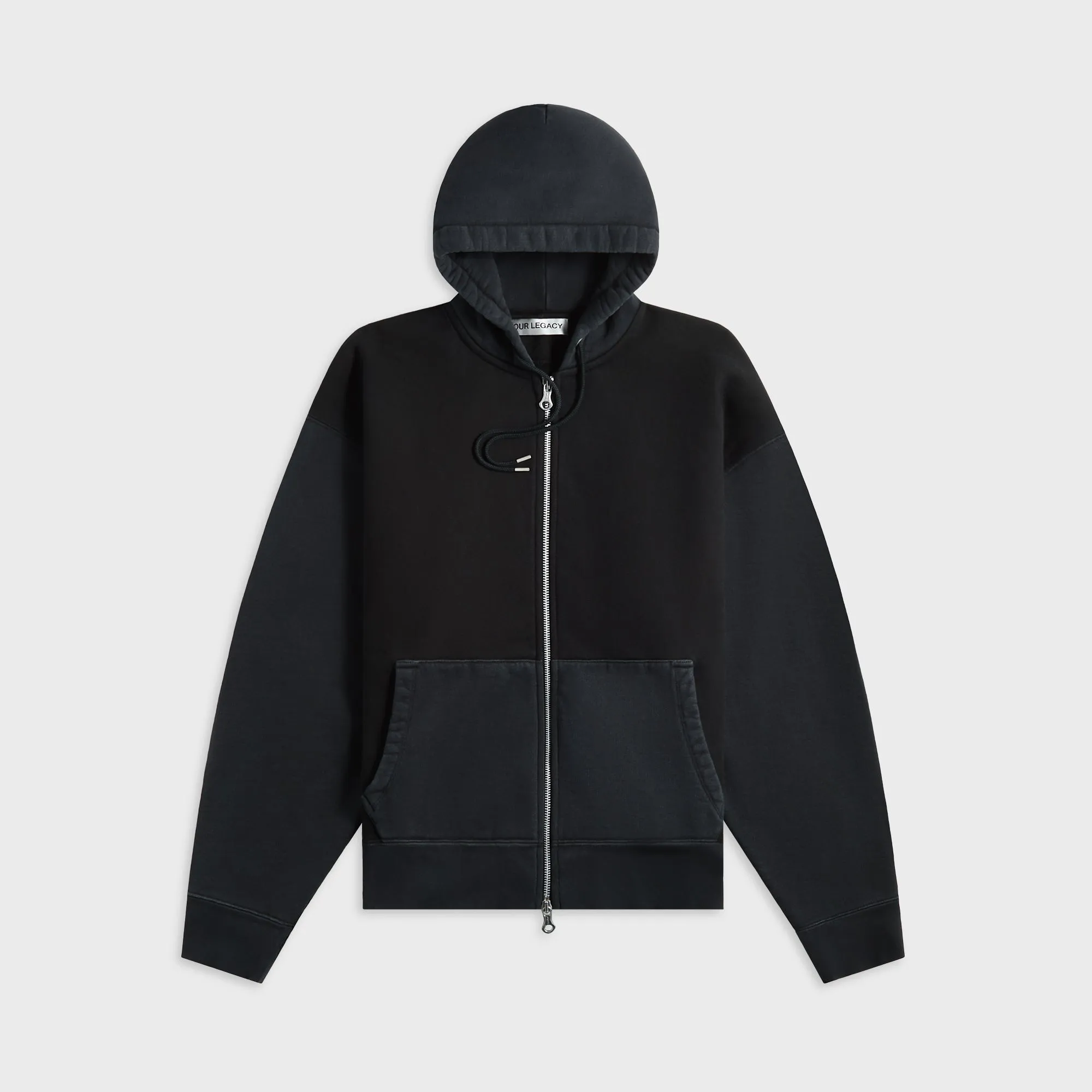 Elbow length cuff Wrinkle prone Our Legacy Rascal Hood - Pigment Black