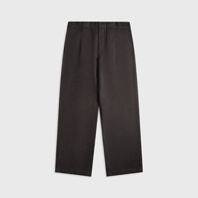 Our Legacy Leisure Trouser - Havana Brown Chain Wool Sleek Design