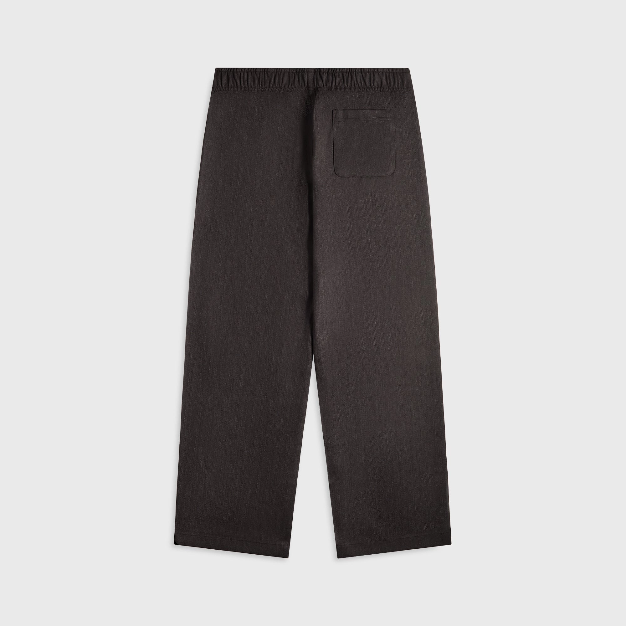 Our Legacy Leisure Trouser - Havana Brown Chain Wool Smooth zipper closure