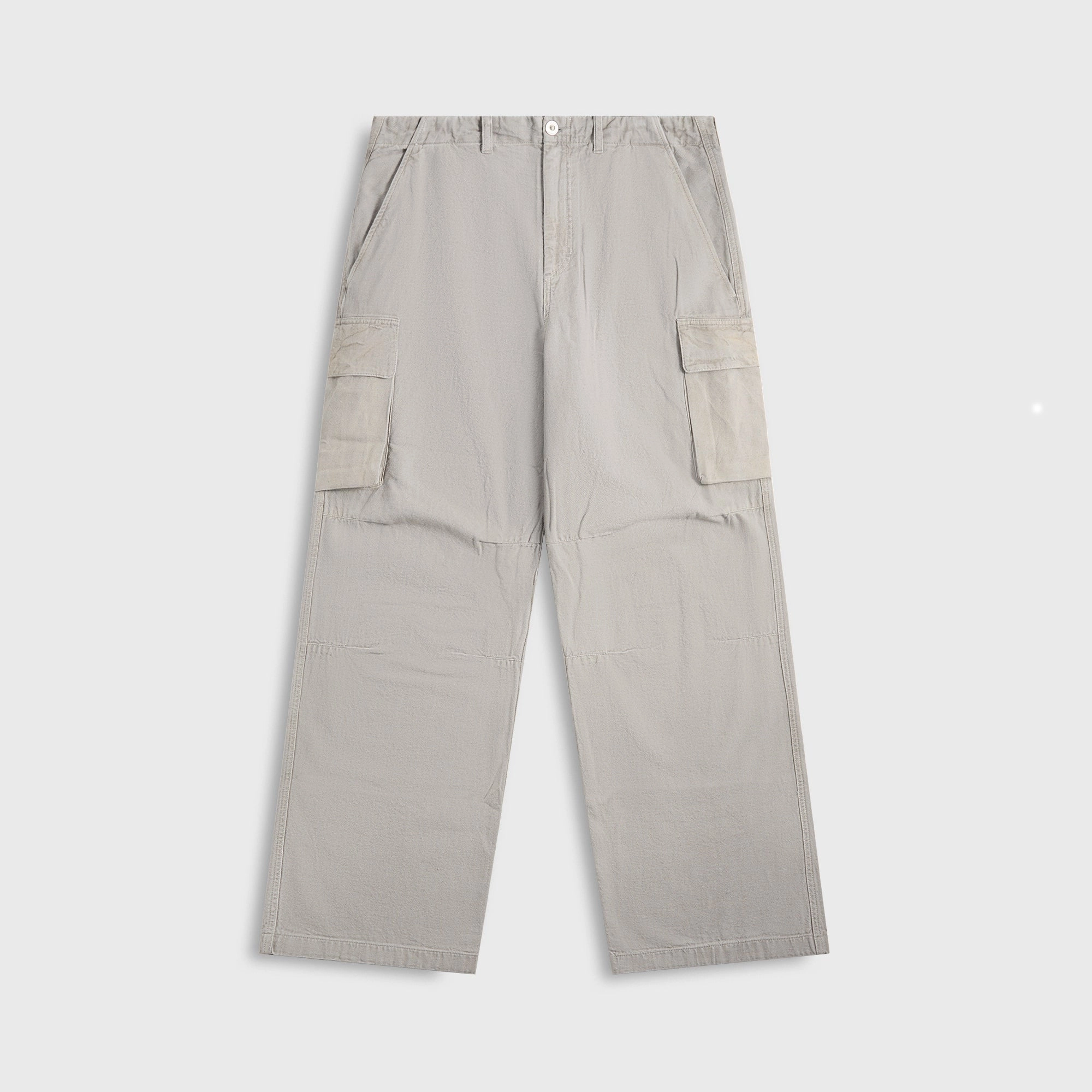 Our Legacy Mount Cargo Pant in Stone Gravel Draping Canvas - Grey Comfort Cushioning Refined fit