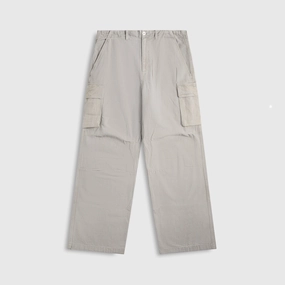 Our Legacy Mount Cargo Pant in Stone Gravel Draping Canvas - Grey Anti Odor Treatment Classy Fit