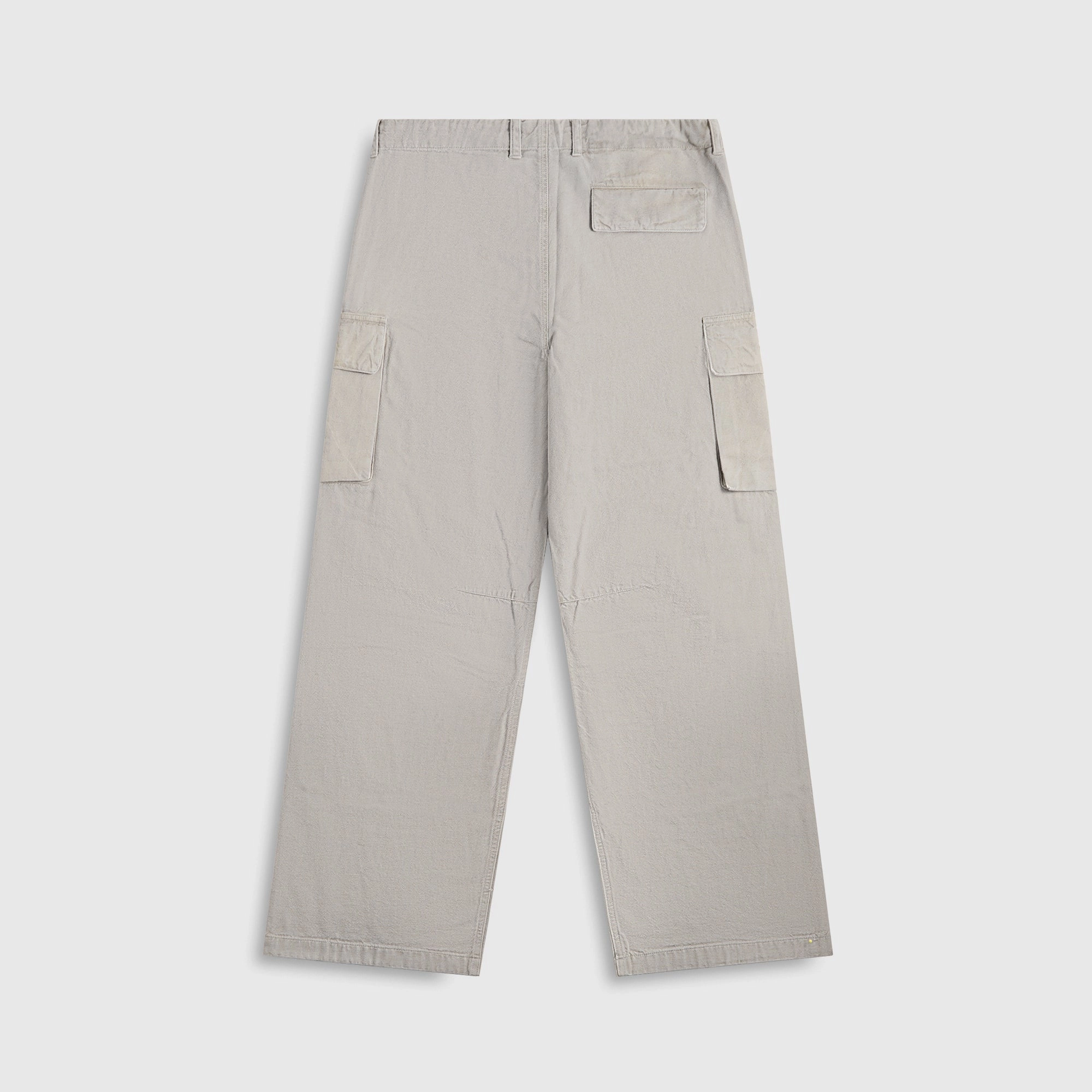 Our Legacy Mount Cargo Pant in Stone Gravel Draping Canvas - Grey Smart Design