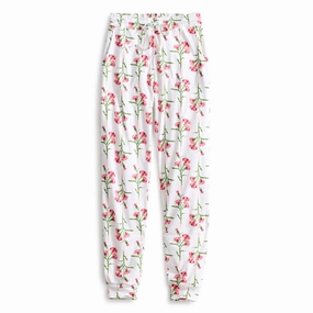 Double Layered Collar Outlet Cotton Pajama Pants