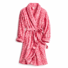 Outlet Fleece Robe Skin Friendly Fabric Roomy Fit