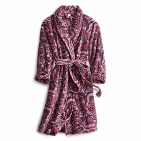Cozy Feel MachineWashable Fabric Outlet Fleece Robe