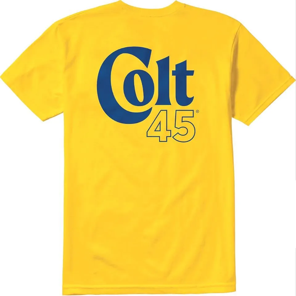 Low carbon footprint Etnies Colt 45 Arrow T-Shirt - Gold