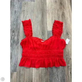ReinforcedStitching Tank Top By Astr The Label In Red, Size: Xl
