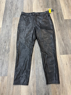 Bonded Seam Construction Pants Other By Abercrombie And Fitch In Black, Size: 14