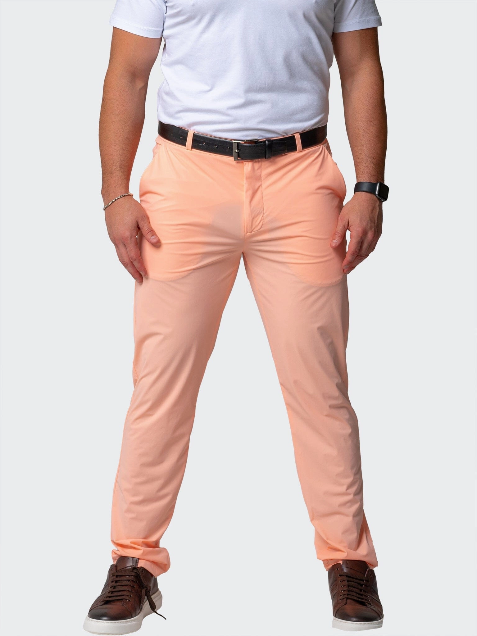 Traveler Gear Slim Pants SunPeach Pink