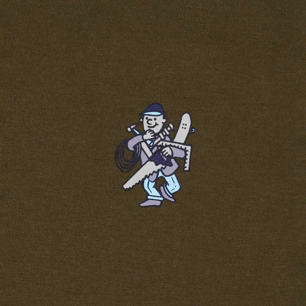 Dickies Scott City T-Shirt - Dark Olive light layering