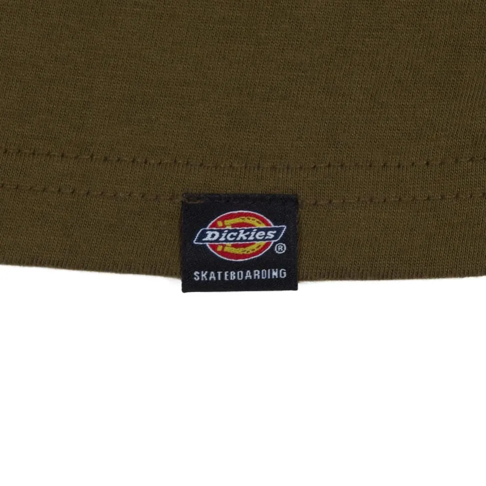 Dickies Scott City T-Shirt - Dark Olive Smart Fit