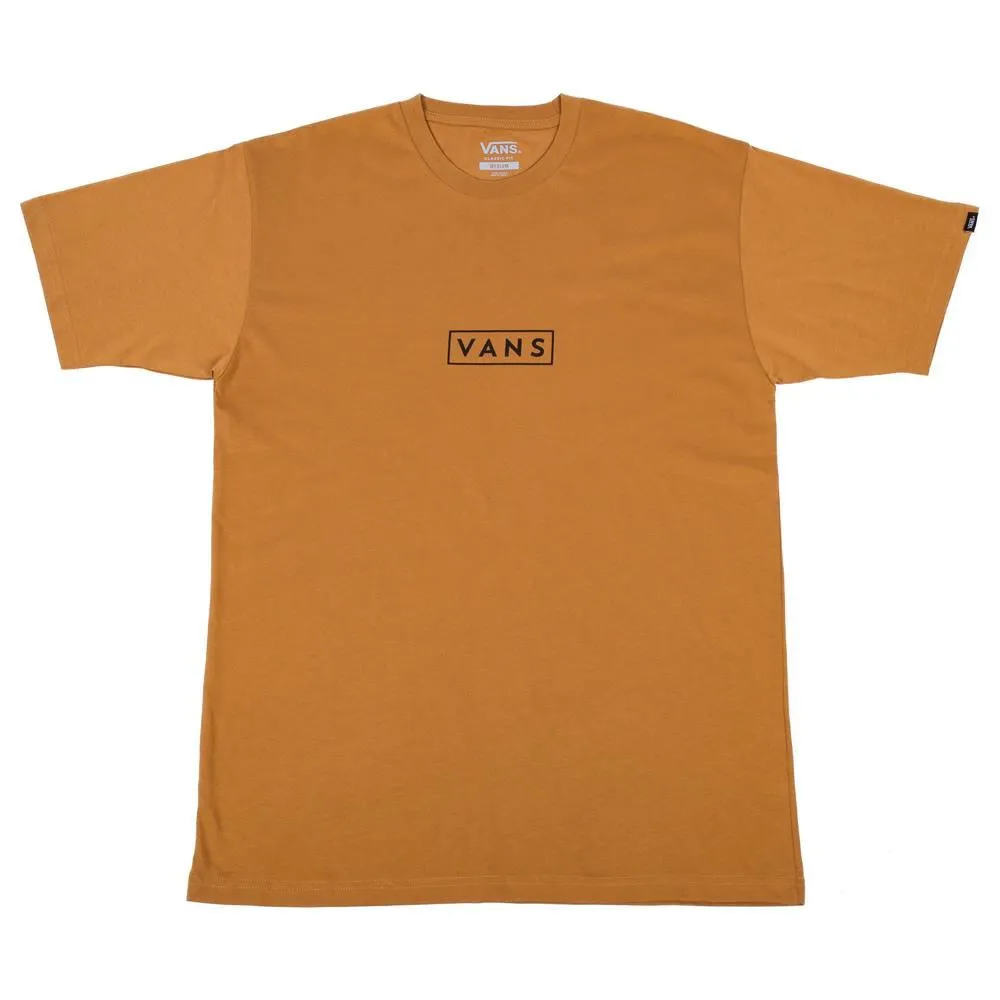 Vans Classic Easy Box T-Shirt - Bone Brown/Black OekoTexCertified Classic Comfort