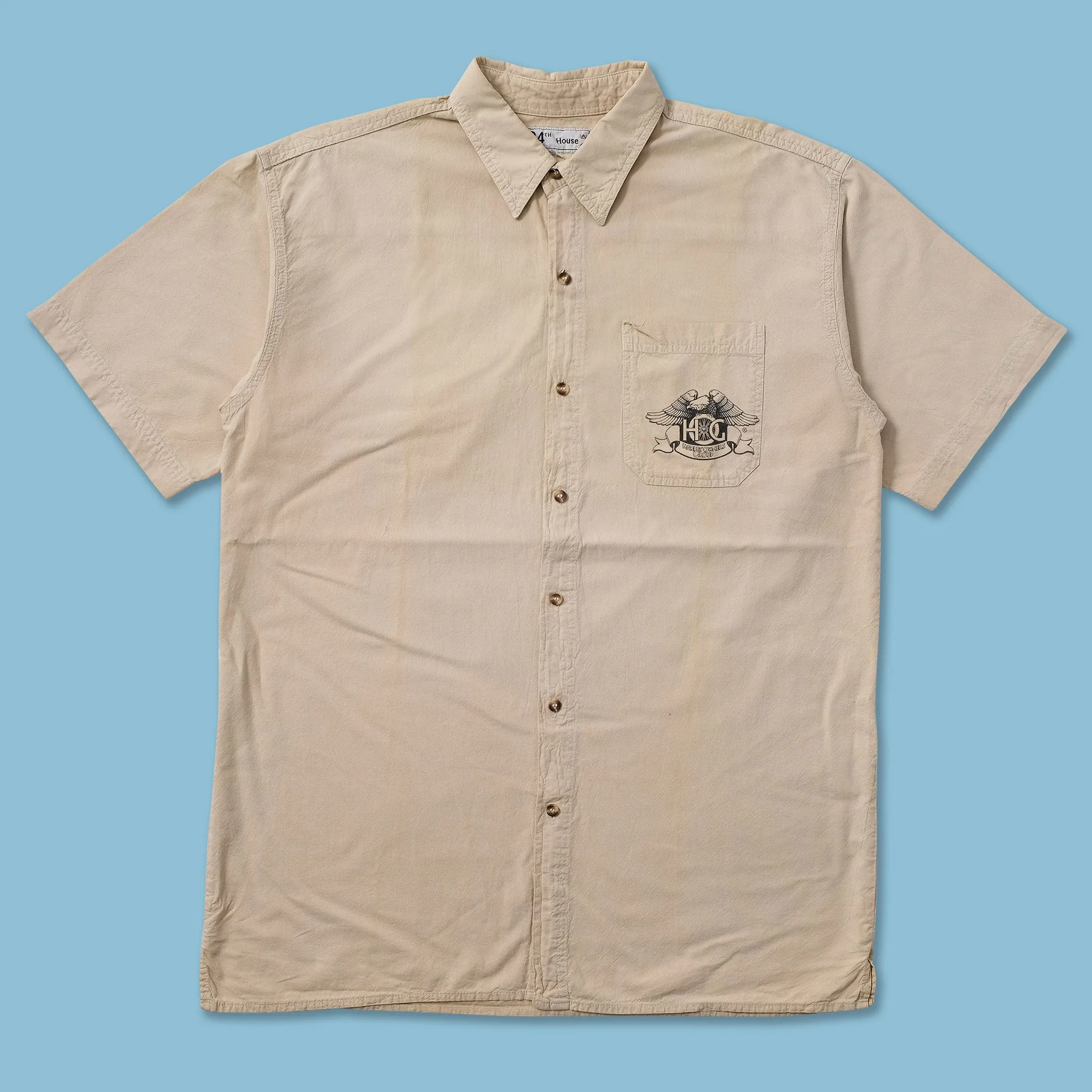 Geometric Pattern 1997 Harley Davidson Shirt XLarge