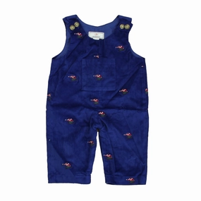 Classic Prep Boys Bright Navy with Skiers Corduroy Pants Relaxed Wearable Smart Layering