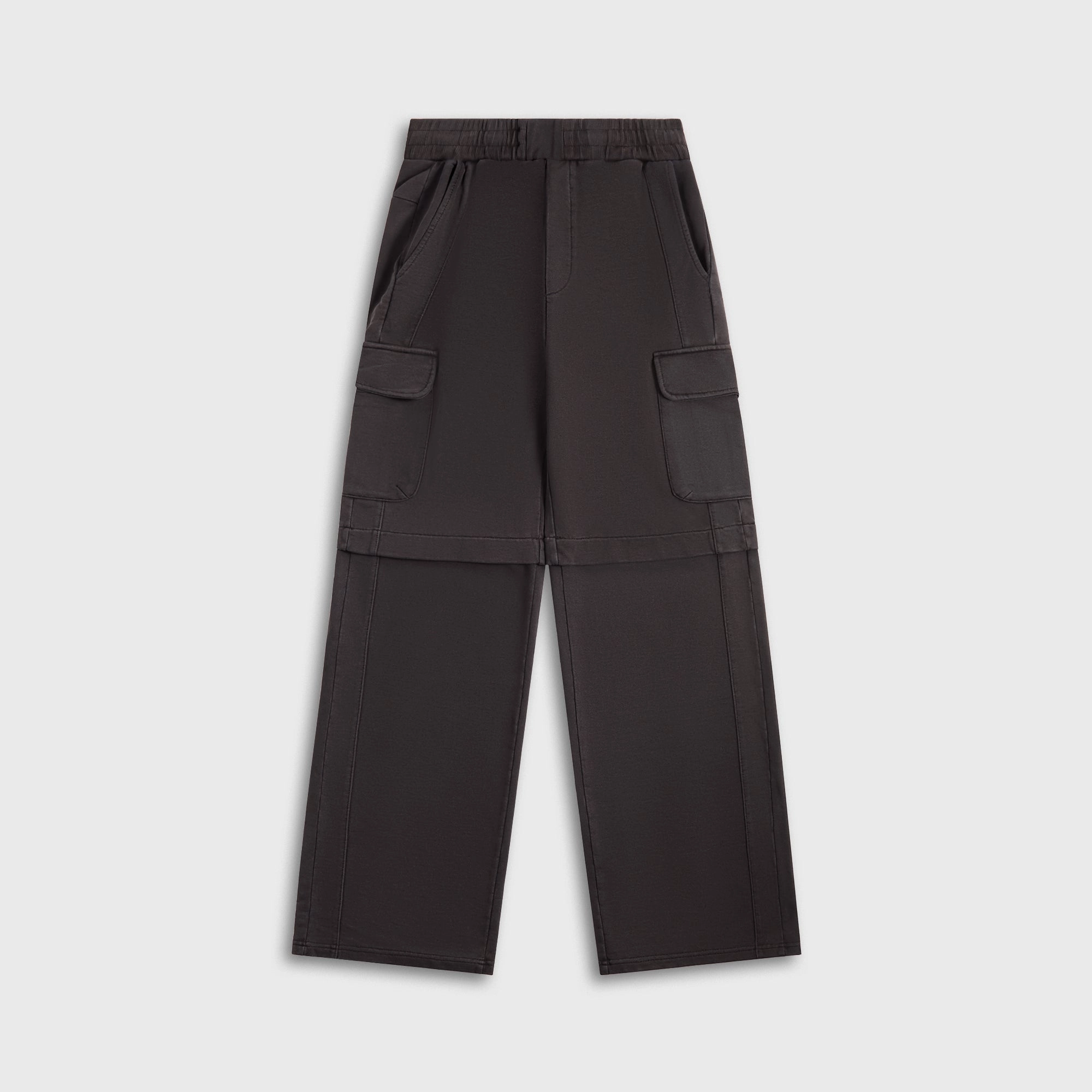 Stay Flexible Lightweight Fabric Daily Paper Garment Wash Pants - Black
