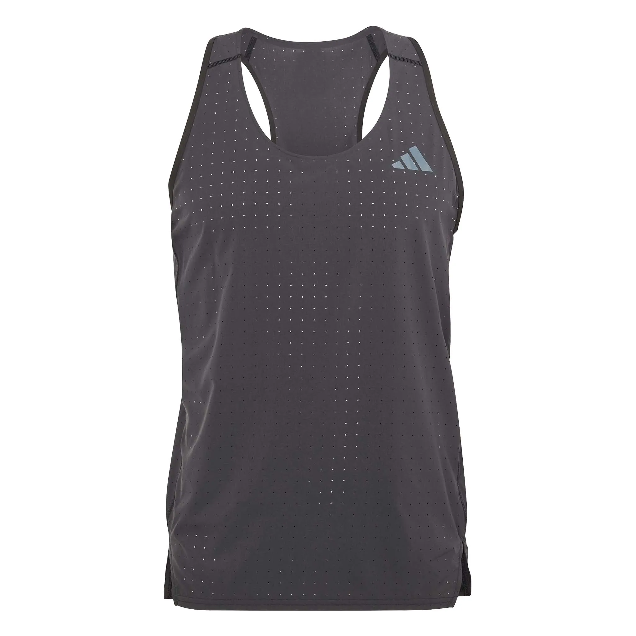 Outdoor Smooth adidas | Men's Adizero Running Singlet - Black