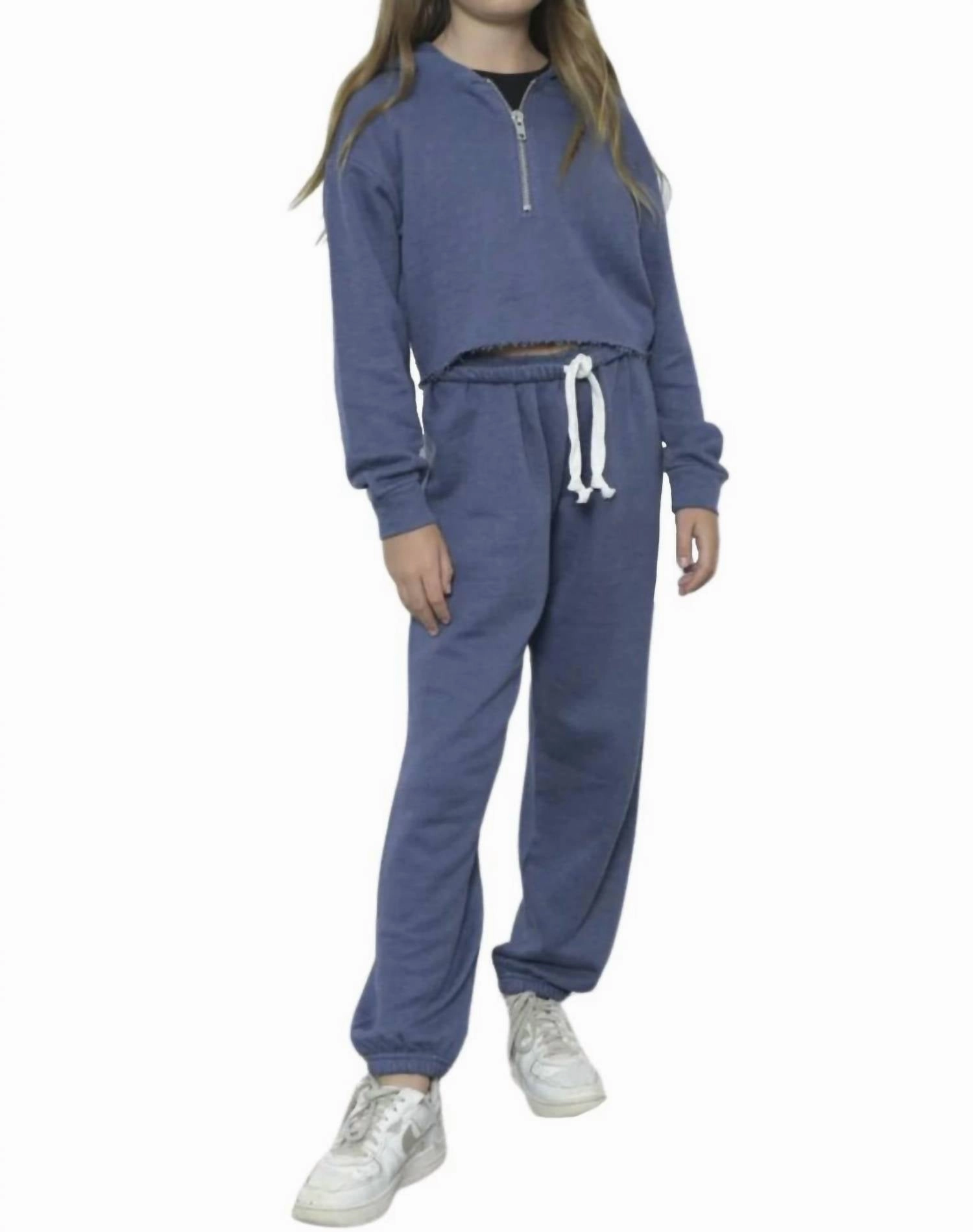 Peyton Sweatpants In Denim Long Use