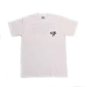 Source Claw Pocket T-Shirt - White Soft Design Relaxed and Comfy