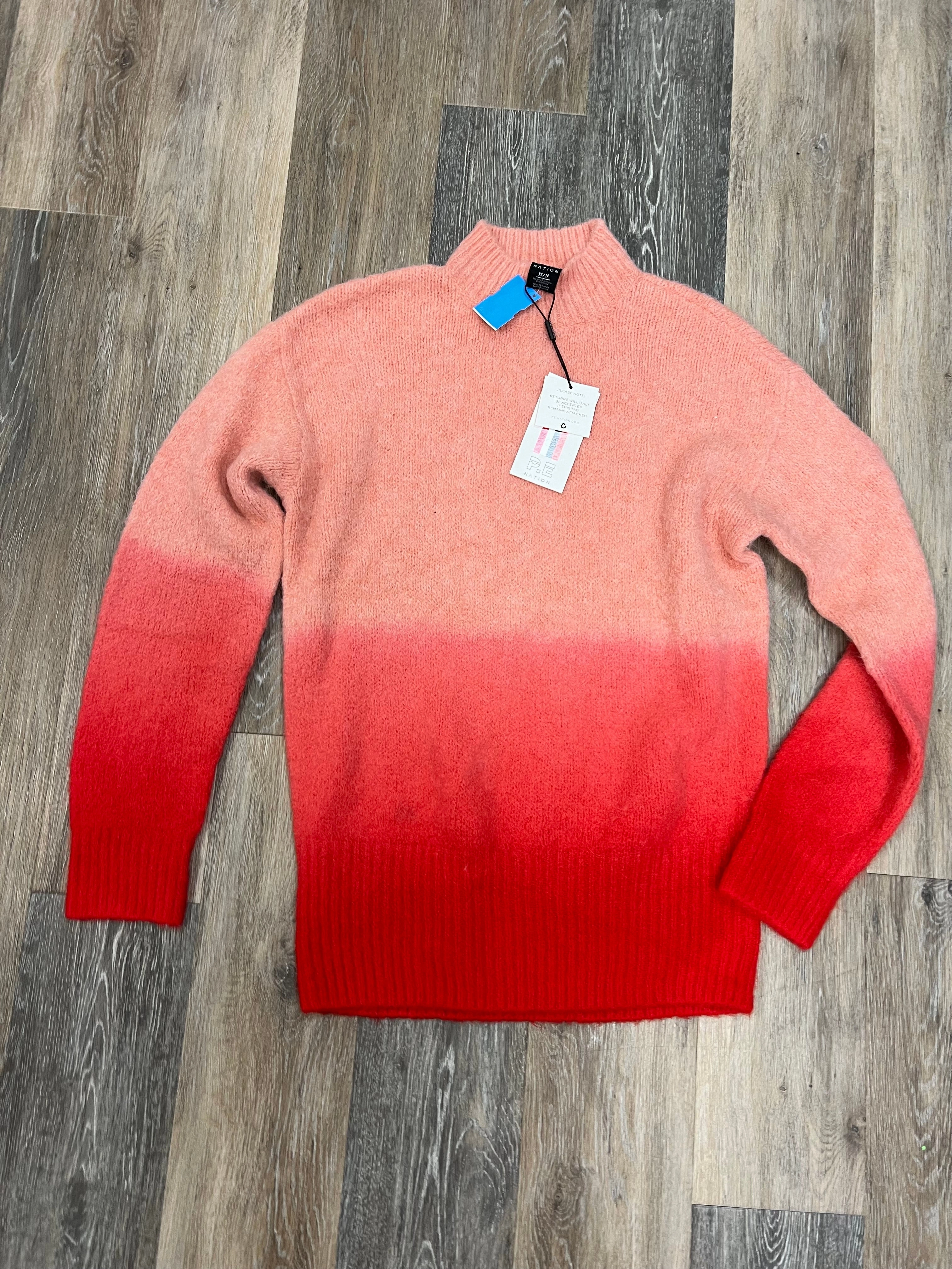 Pink Sweater P.E. Nation, Size XS Modern Polo