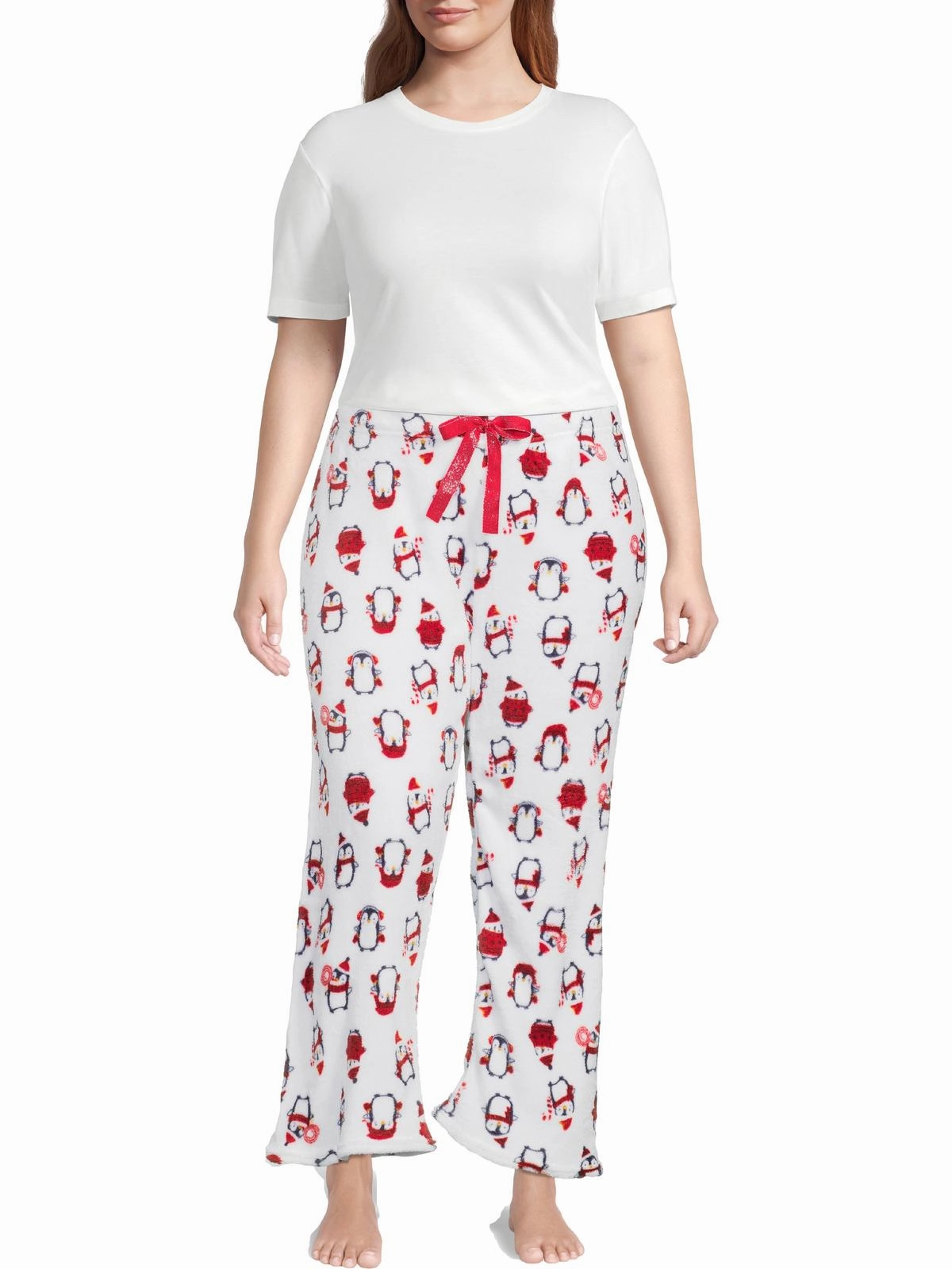 Soft touch finish FourWay Stretch Plus Womens Comfy Sleepwear Pajama Bottoms