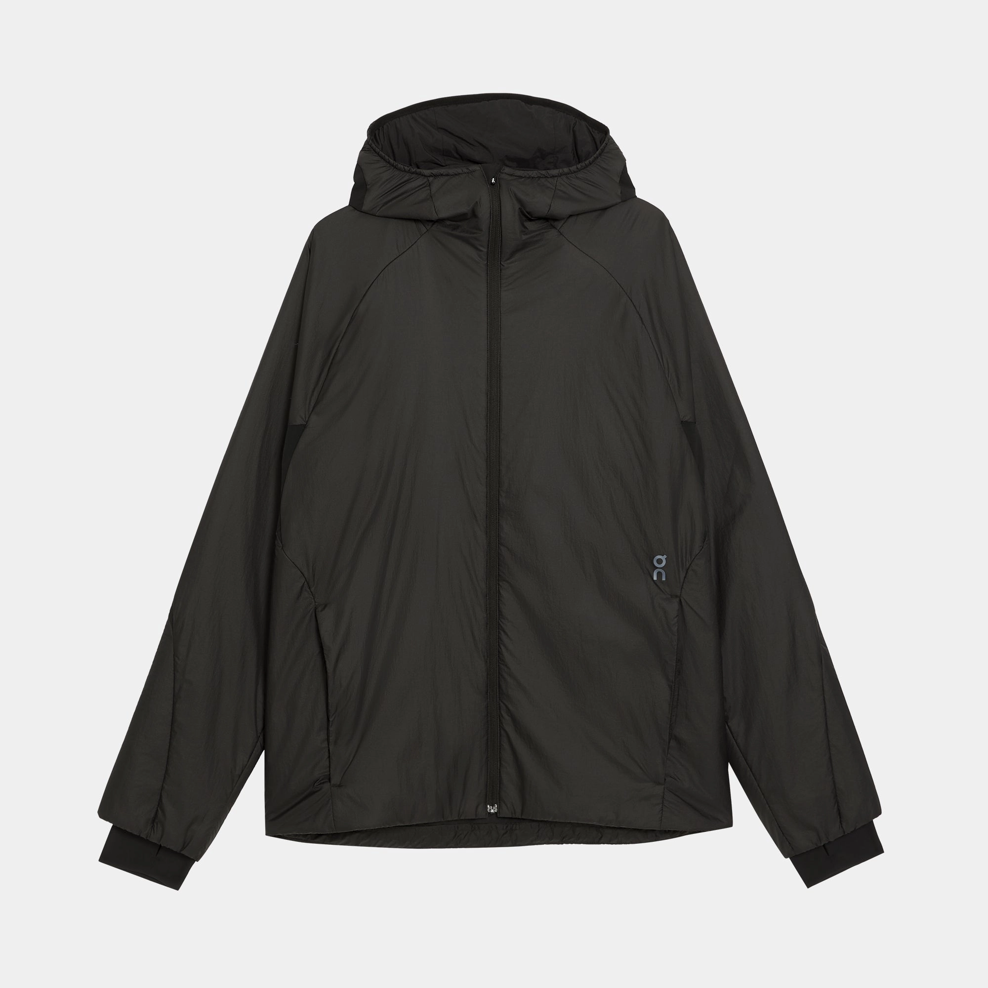 Zipper Closure On Running for Post Archive Faction Zero Jacket - Black