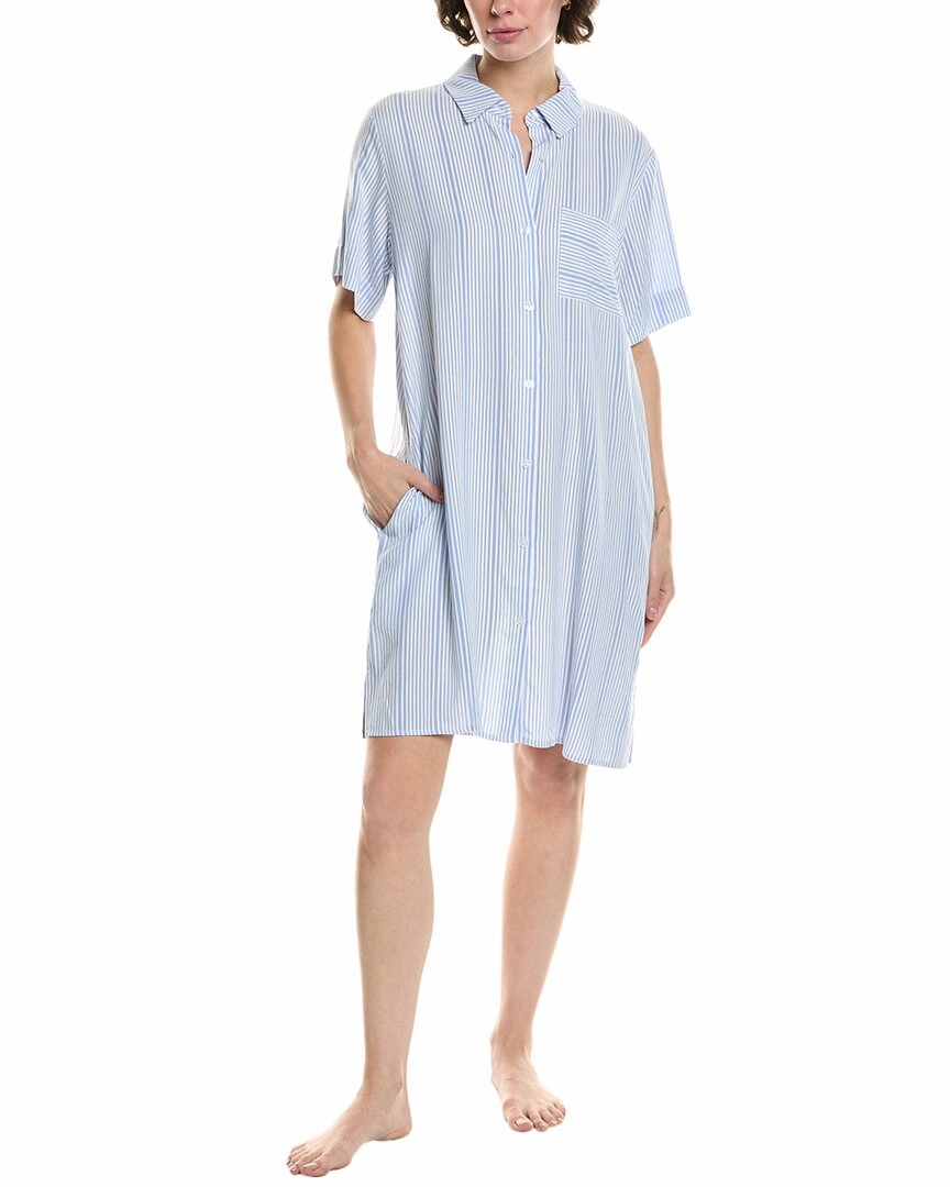 DKNY Sleepshirt Flexible Waistband Pocket Placement