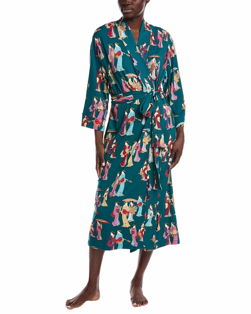 N Natori Cozy Knit Robe Oversized Silhouette