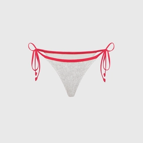 Miaou Kauai Bikini Bottom - Heather Grey Unisex Design