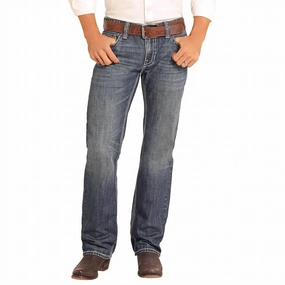 Pistol Regular Stackable Straight Leg Jean In Dark Vintage Professional Wear Urban Explorer